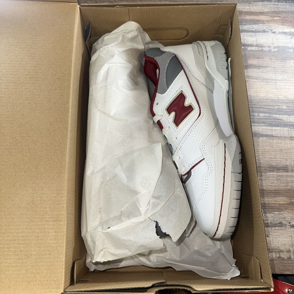 New Balance 550 Boston Collage Unisex 9M 10.5W Excellent Condition New -SOLD - Picture 2 of 9